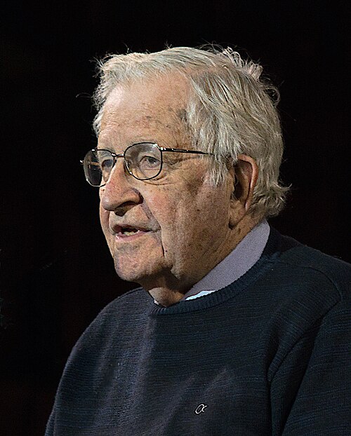 Portrait of Noam Chomsky